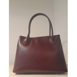 BURGUNDY, BOLSO DE PIEL