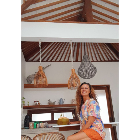 SOL, Blusa de manga corta estampada