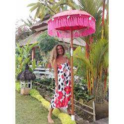 BIARRITZ, VESTIDO CON ESTAMPADO FLORAL