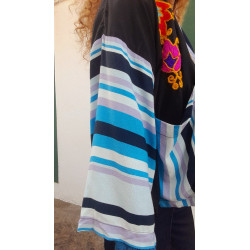 TABOO, CHAQUETA SEDA CON BORDADOS