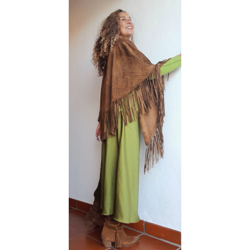 SIENA MARRÓN, MANTÓN