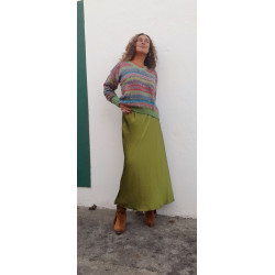 GINA VERDE , FALDA MIDI