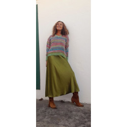 GINA VERDE , FALDA MIDI